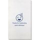 Party Hat Emoji Bamboo Luxe Guest Towels Image 1 of 2